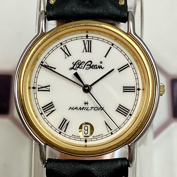 Hamilton Other - Vintage Hamilton x LL Bean Swiss Quartz Two-tone Men’s / Unisex Watch 8982
